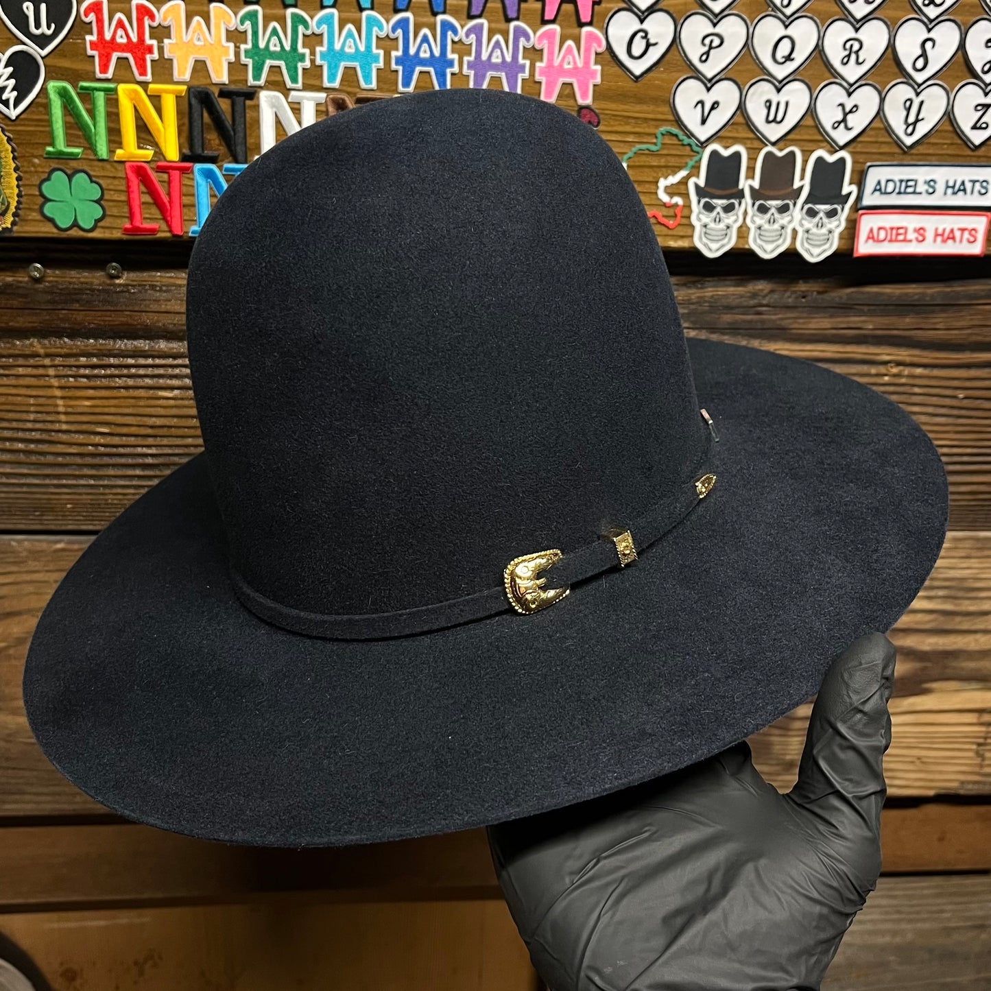 American Hat Co. 7X Midnight Blue Cowboy Hat – 7” Tall Crown, 3 ½” Brim (Lightly Used, Box Included)