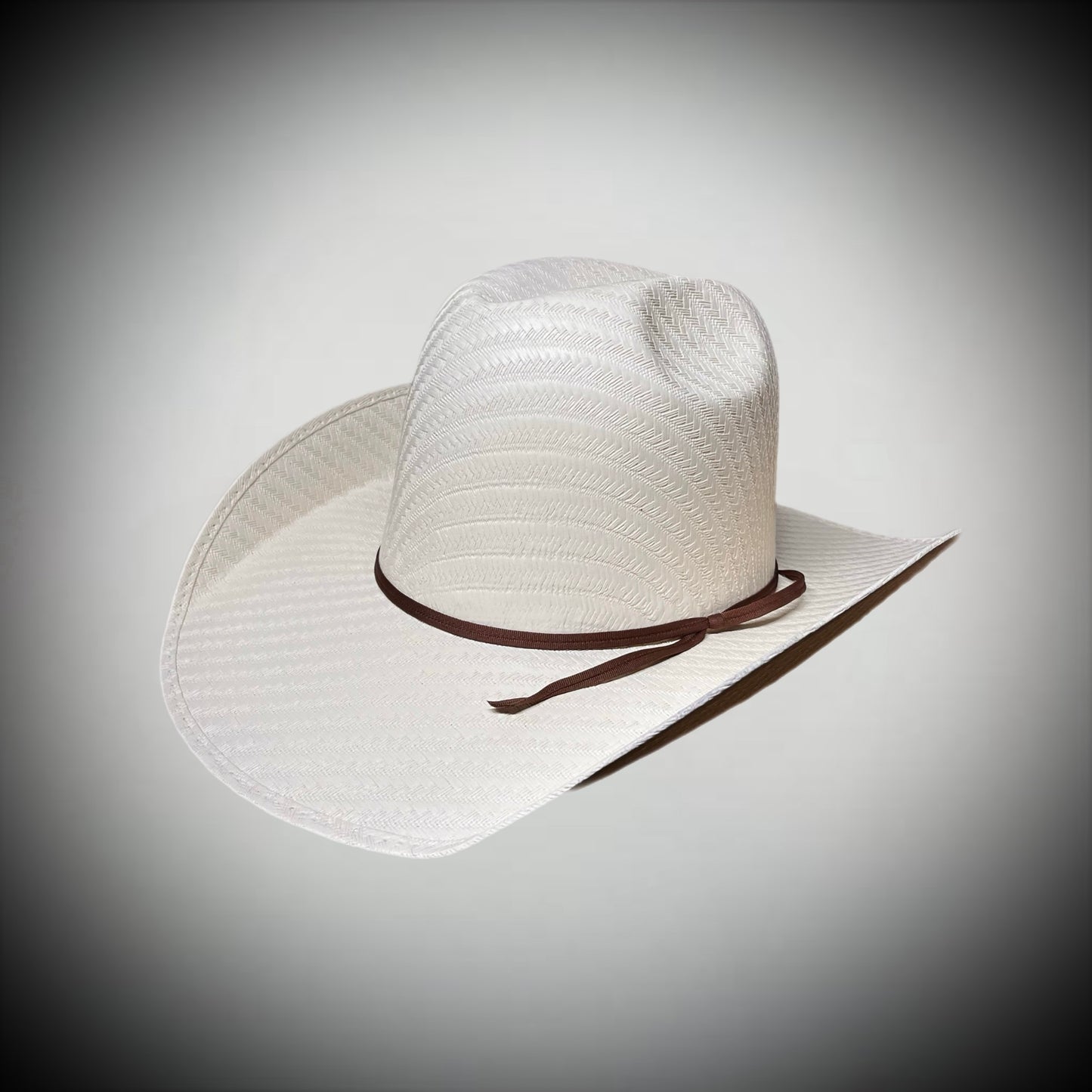 AH 'BLANCA NIEVE' 6” Open Crown Flat 3 3/4” Brim (NO SHAPE)